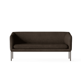 Sofa - Turn 2 Black Hallingdal dark brown von Ferm Living