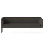 Sofa - Turn 3 Black Cyber dark grey von Ferm Living