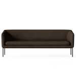 Sofa - Turn 3 Black Hallingdal dark brown von Ferm Living