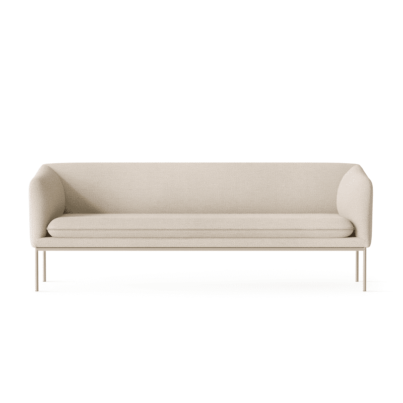 Sofa - Turn 3 Cashmere Bouclé off-white von Ferm Living