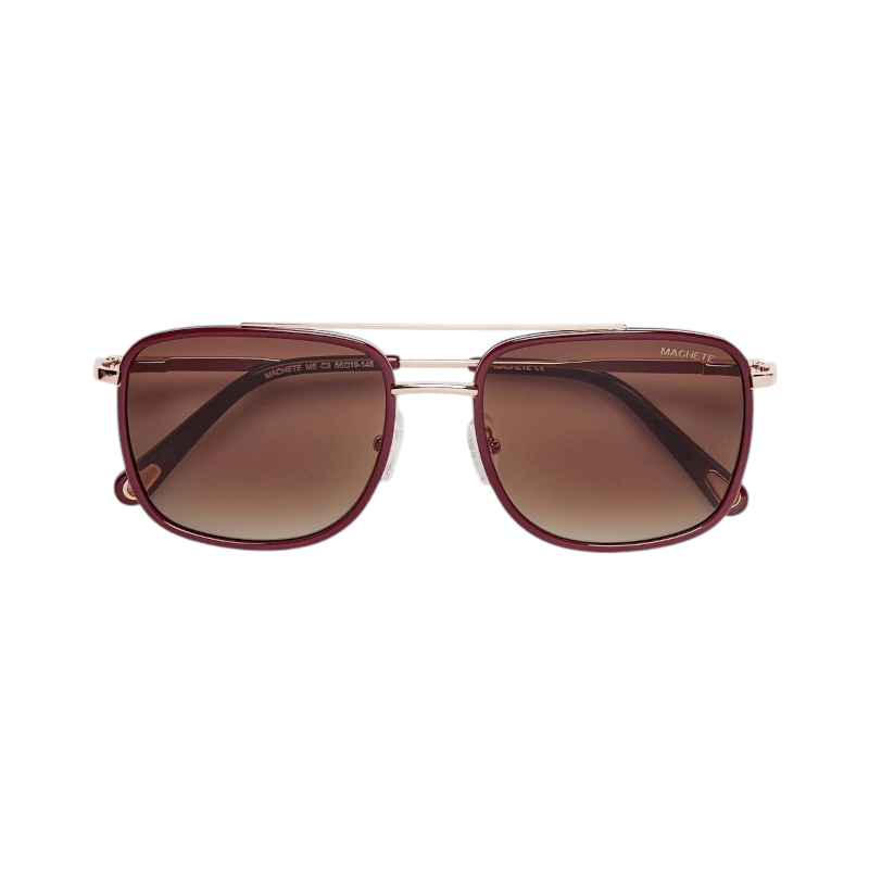 Sonnenbrille - Amelia oxblood von Machete