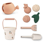 Spielset – Florence beach &amp; garden Peach/sea shell von Liewood