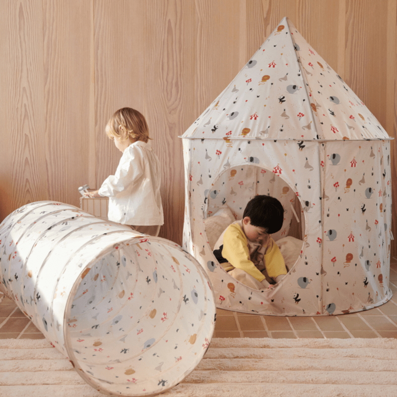Spieltunnel - Pop Up Emmanuel Peach/Sea Shell von Liewood
