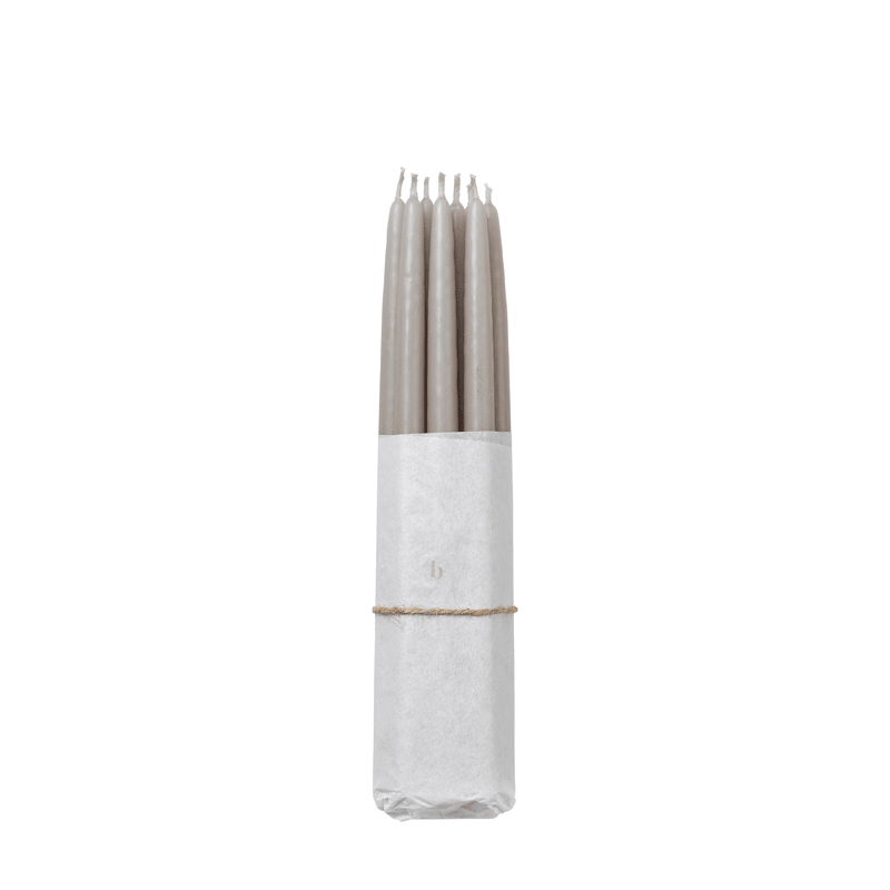 Spitzkerzen Rainy Day grey von Broste Copenhagen