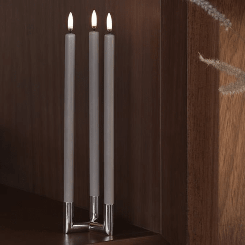 Stabkerzen - LED Beige 2er Set 2.3 x 32 von Uyuni