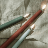 Stabkerzen - LED Beige 2er Set 25 von Uyuni