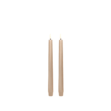 Stabkerzen - LED Beige 2er Set 25 von UYUNI