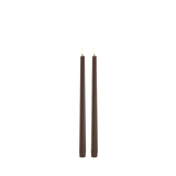 Stabkerzen - LED Brown 2er Set 2.3 x 32 von UYUNI