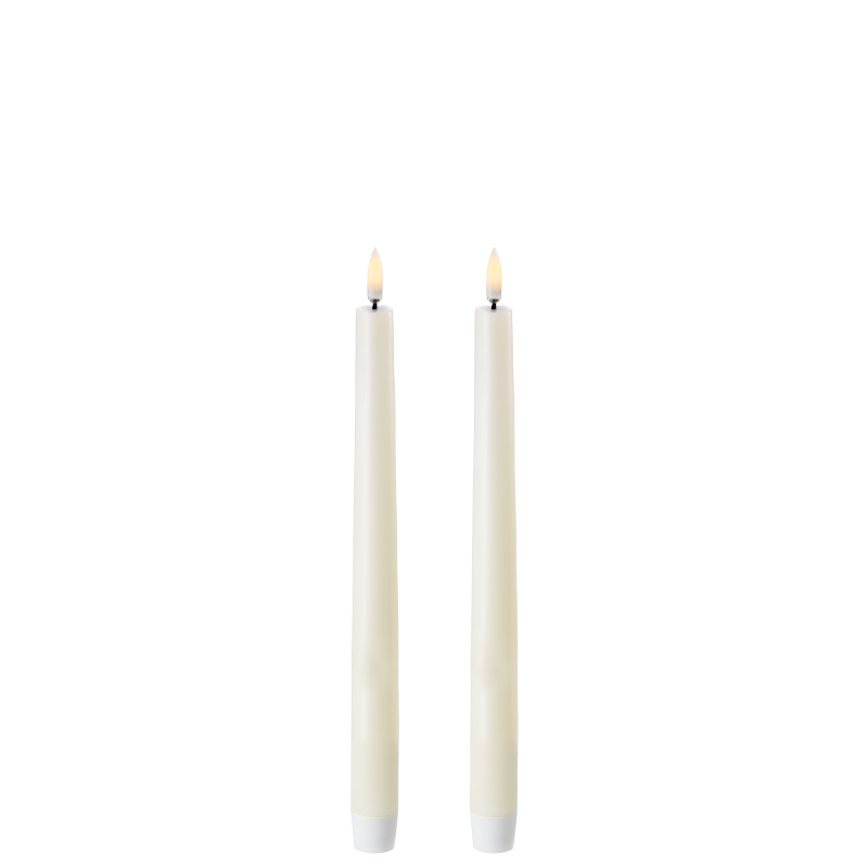 Stabkerzen - LED Ivory 2er Set 25 von Uyuni