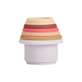 Stapelbecher – Tawa kirschrot/beige von OYOY