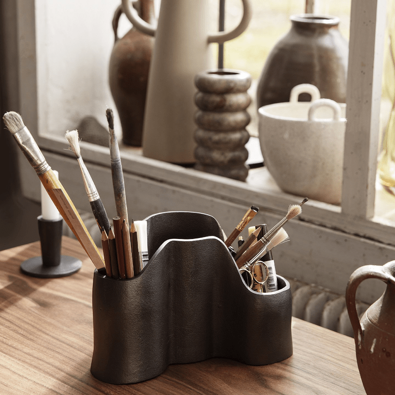 Stiftehalter - Yama schwarz von Ferm Living