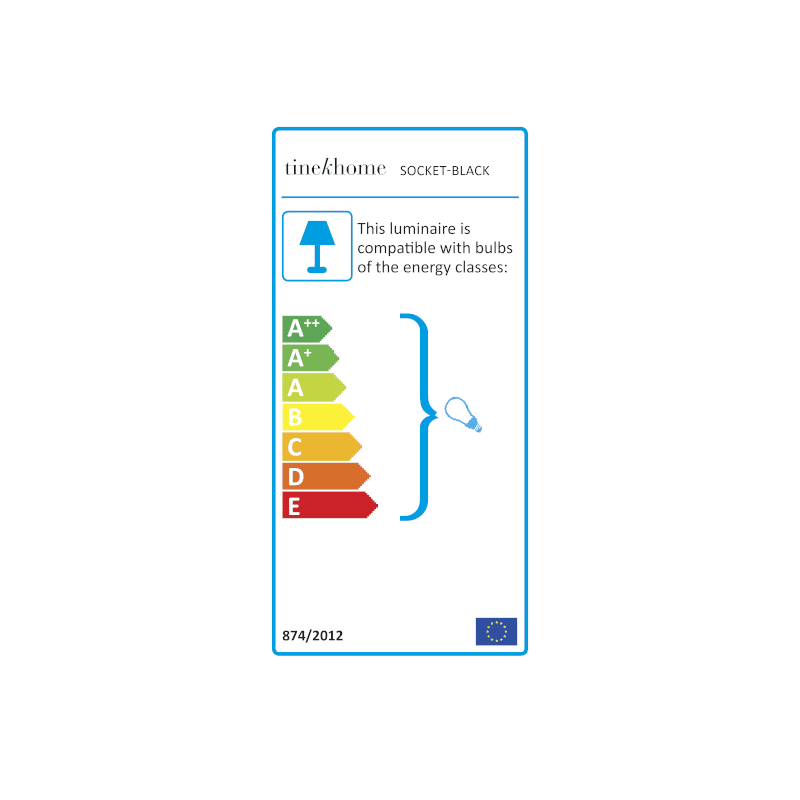 Stoffkabel schwarz von Tine K Home