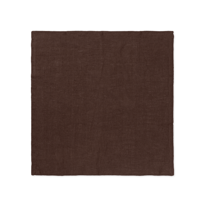 Stoffserviette – Brown 2er Set von Ferm Living