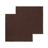 Stoffserviette – Brown 2er Set von Ferm Living