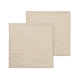 Stoffserviette - Leinen natural 2er Set von Ferm Living