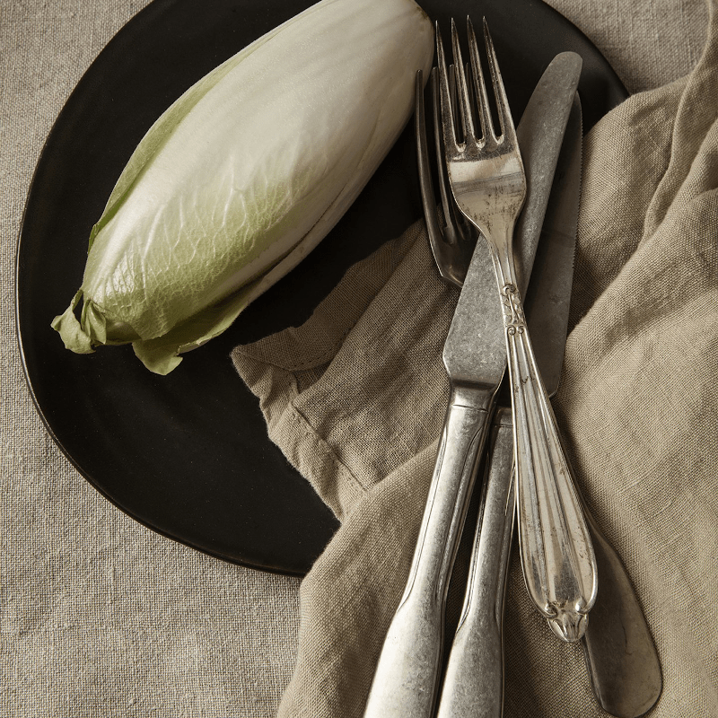 Stoffserviette - Leinen natural 2er Set von Ferm Living