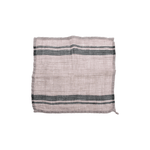 Stoffserviette - Linen striped 2er Set von HK Living
