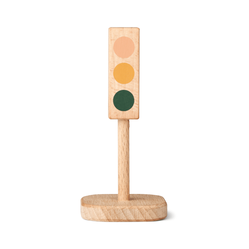 Strassensignal - Village mustard multi mix 4er Set von Liewood
