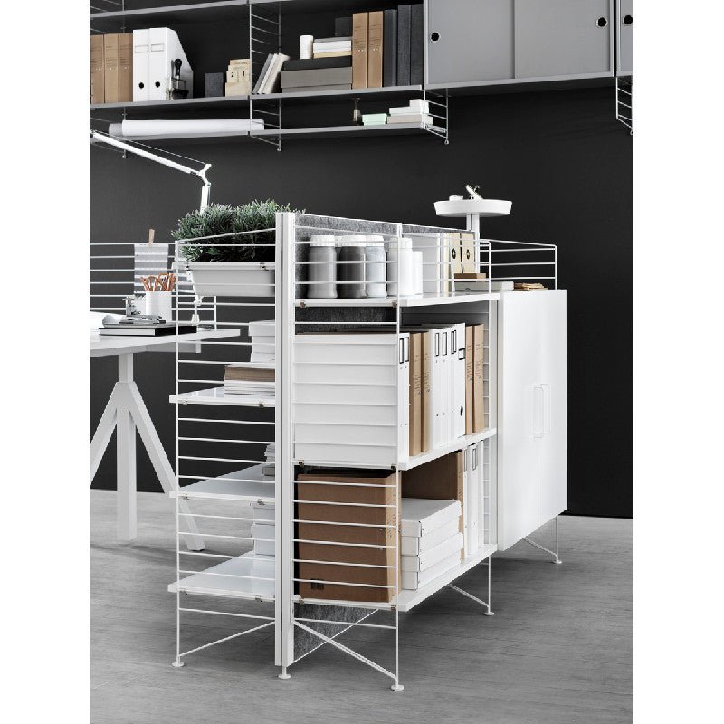 String – Aufbewahrungsschrank weiss von String Furniture