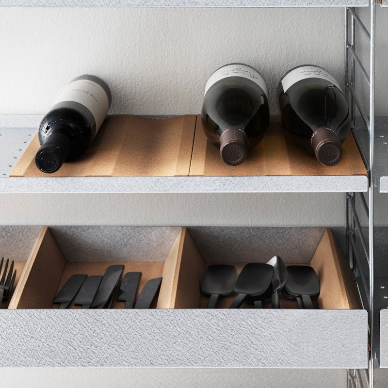 String – Fachteiler Kork 4er Set von String Furniture