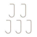 String – Haken für Metallboden beige 5er Set von String Furniture