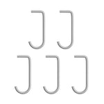 String – Haken für Metallboden grau 5er Set von String Furniture