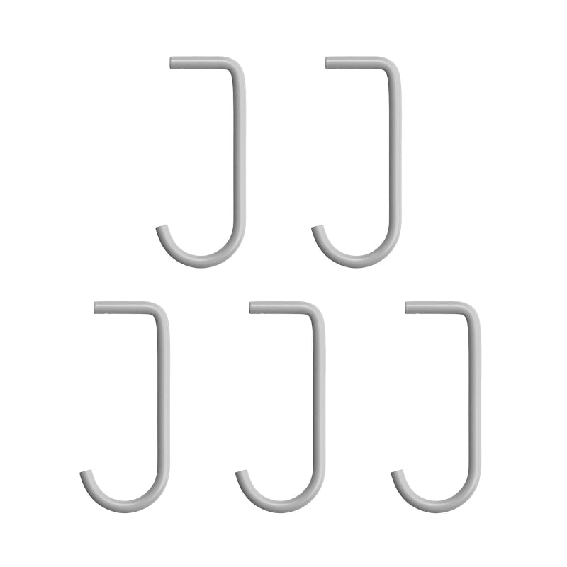 String – Haken für Metallboden grau 5er Set von String Furniture