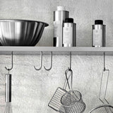 String – Haken für Metallboden grau 5er Set von String Furniture