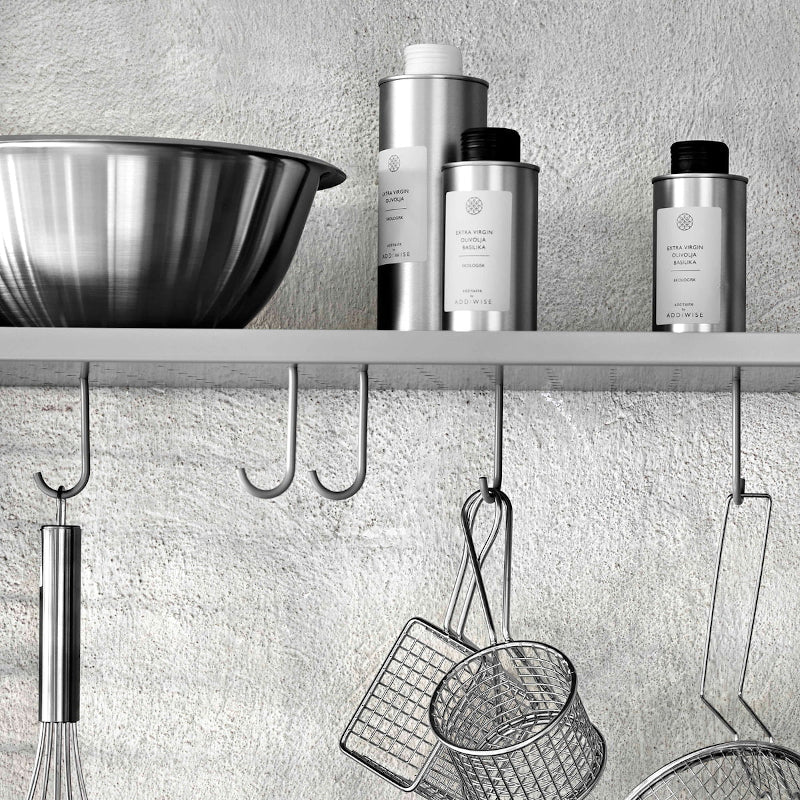 String – Haken für Metallboden grau 5er Set von String Furniture