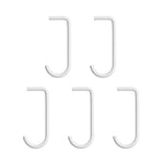 String – Haken für Metallboden weiss 5er Set von String Furniture