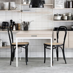 String – Klapptisch Esche/weiss von String Furniture