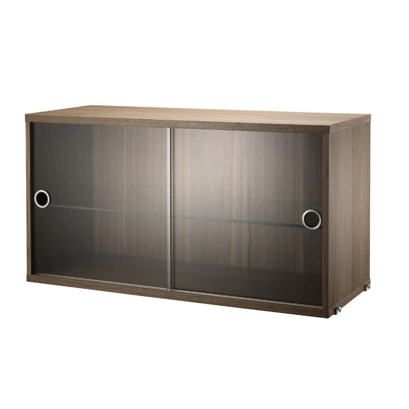 String - Modul mit Schiebetüren Glas