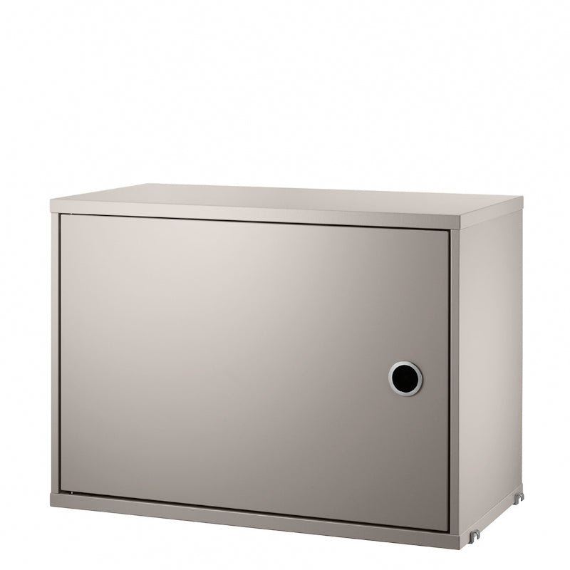 String – Modul mit Schwenkür beige von String Furniture