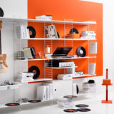 String – Modul mit Schwenkür weiss von String Furniture
