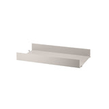 String – Regalboden Metall hoch beige weiss 58x30 von String Furniture