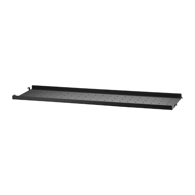 String – Regalboden Metall tief schwarz 78x20 von String Furniture