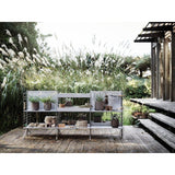String – Rückwand freistehend Outdoor von String Furniture