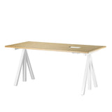 String – Works höhenverstellbarer Schreibtisch Eiche B160 von String Furniture
