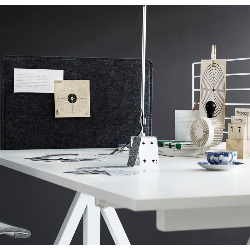 String – Works Tischplatte weiss von String Furniture