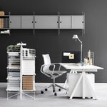 String – Works Tischrahmen weiss von String Furniture