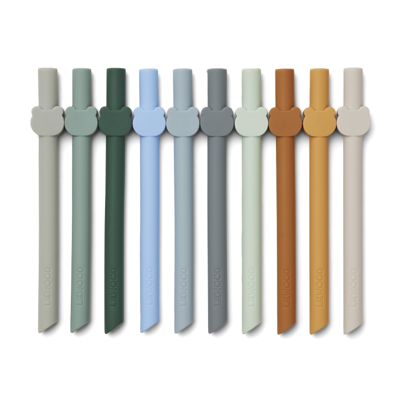Strohhalme - Badu blue wave multi mix von Liewood