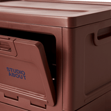 Studio About - Box small bordeaux

