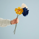 Studio About - Papierblume Oriental Poppy blue