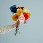 Studio About - Papierblume Oriental Poppy blue