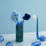 Studio About - Papierblume Peony blue