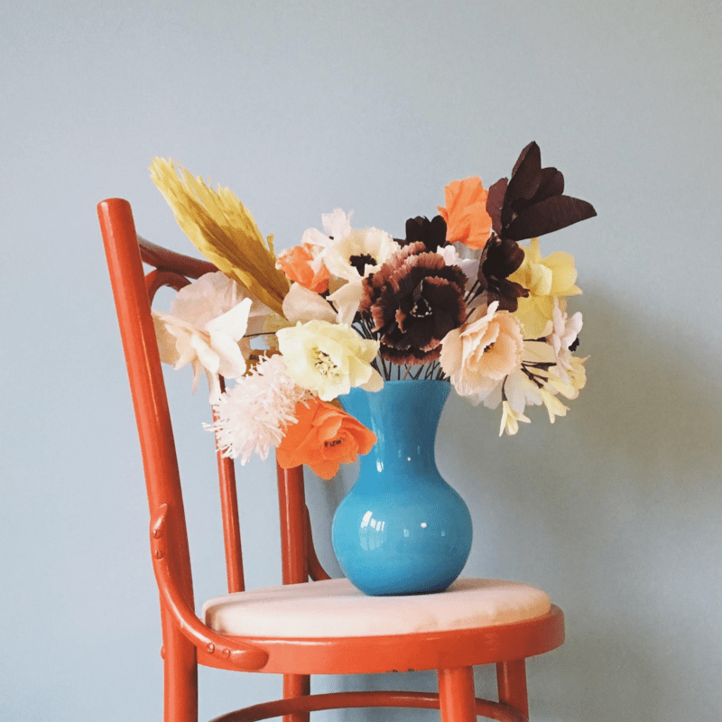 Studio About - Papierblume Poppy nude