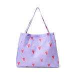 Studio Noos - Einkaufstasche Grocery Bag Heart lilac

