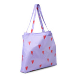 Studio Noos - Einkaufstasche Grocery Bag Heart lilac


