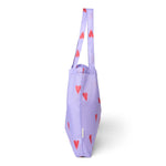 Studio Noos - Einkaufstasche Grocery Bag Heart lilac

