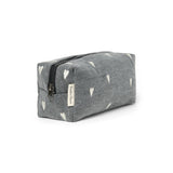 Studio Noos - Etui Pouch Denim Hearts grey